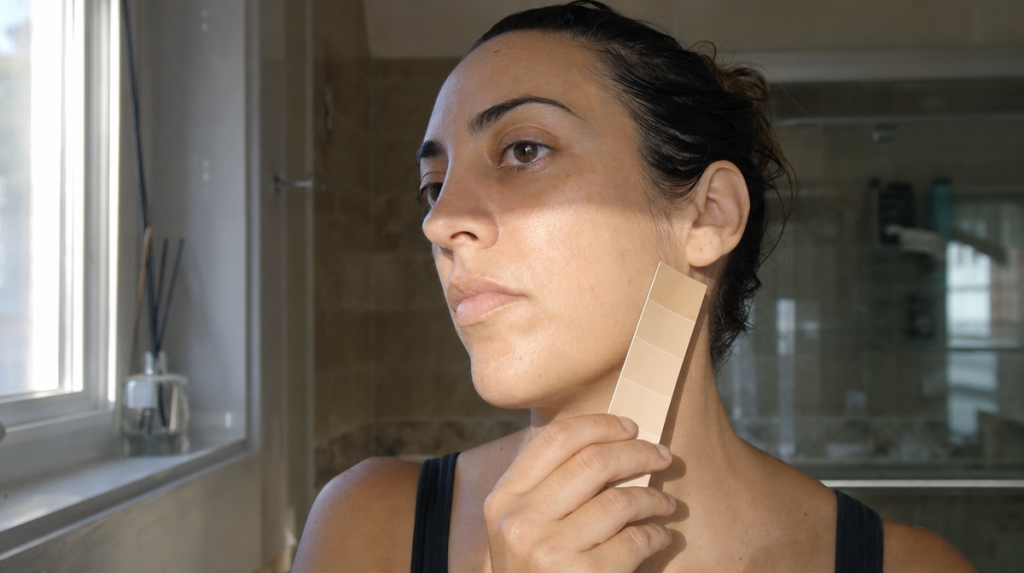 Finding your undertone in daylight