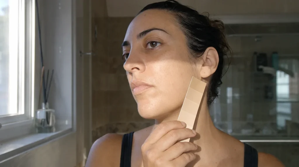 Finding your undertone in daylight